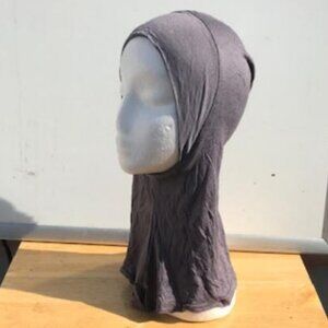 Grey Sporty Adult Large Ninja Hijab Cap